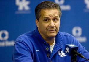 John Calipari is the highest earning men's college basketball coach at $5.8 million a year. 