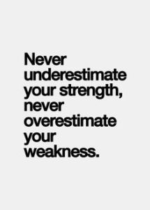 strength:weakness